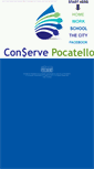 Mobile Screenshot of conserve.pocatello.us